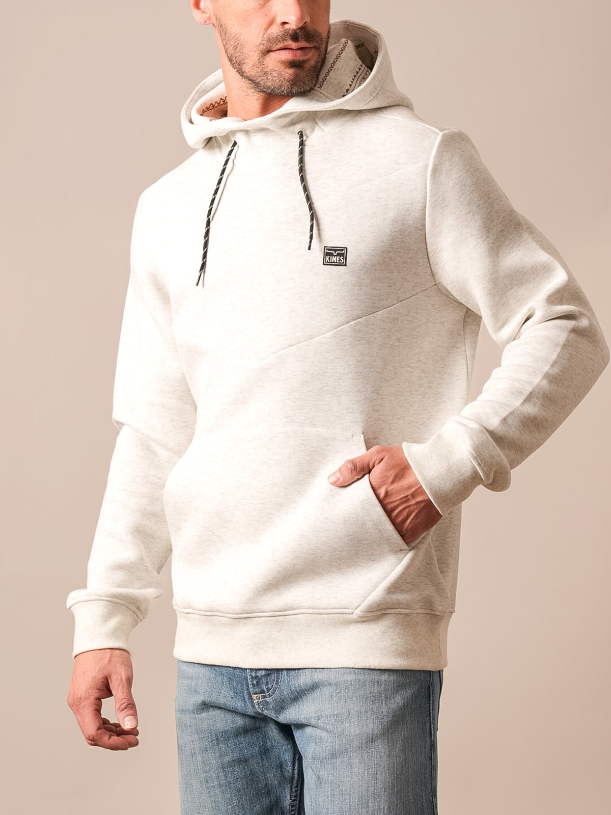 Kimes Ranch Men's Natural Heather Inman Hoodie