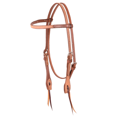 Martin Natural Roughout 5/8" Browband Headstall