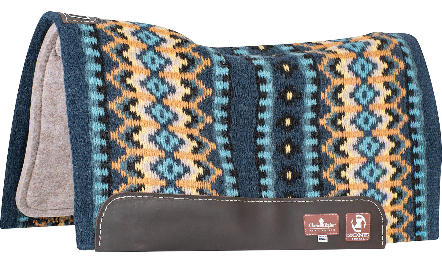 Classic Equine Wool Blanket Top Zone™ Saddle Pad