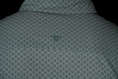 Ferrell Men's The Buddy Green Print Western Shirt