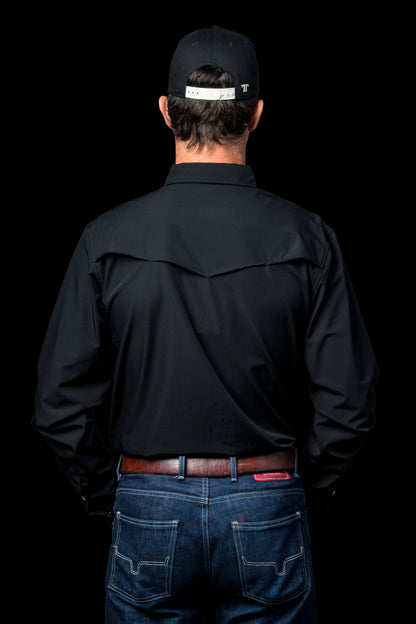 Ferrell Men's Core Black Western Shirt