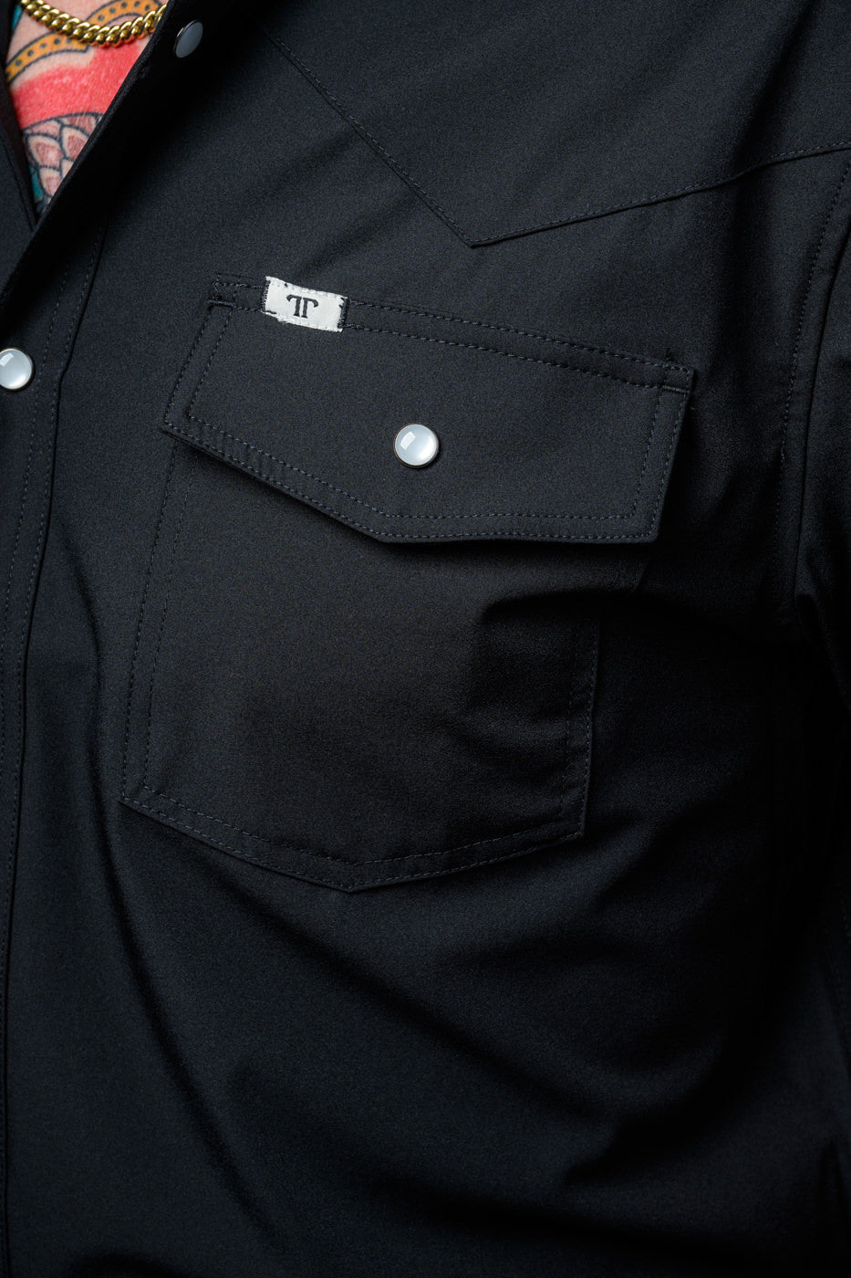 Ferrell Men's Core Black Western Shirt