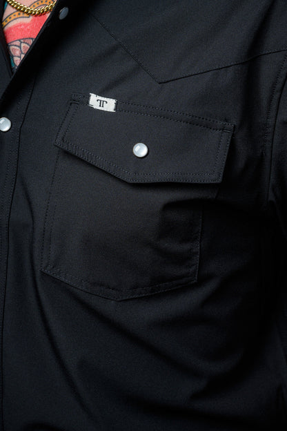 Ferrell Men's Core Black Western Shirt