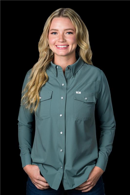 Ferrell Women's Core Aqua Western Shirt