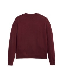 Pendleton Women's Burgundy Merino V-neck Sweater