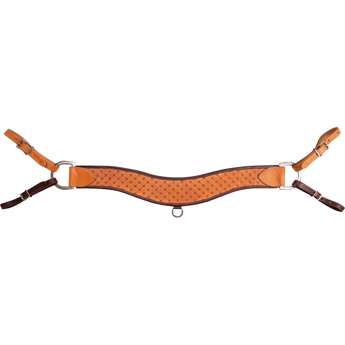Martin 4” Steer Tripping Breastcollar - Quilted Tooling
