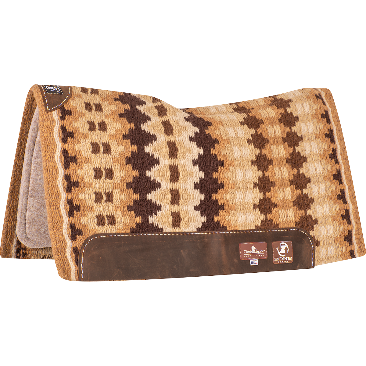 Classic Equine Wool Blanket Top Zone™ Saddle Pad