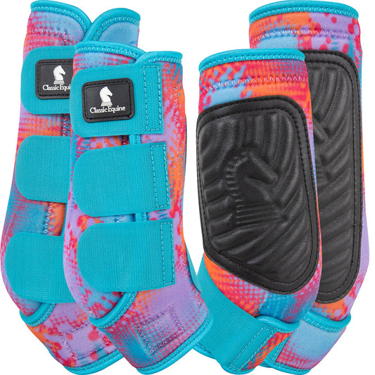 Classic Equine ClassicFit® Sport Boots 4 Pack - Patterns