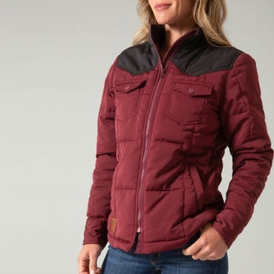 Kimes Ranch Women's Dark Wine Wyldfire Jacket