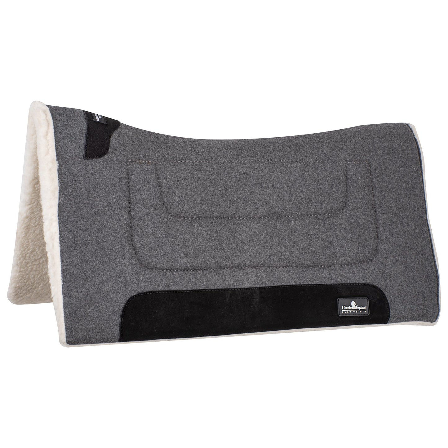 Classic Equine Performance Trainer Saddle Pad with Felt Top