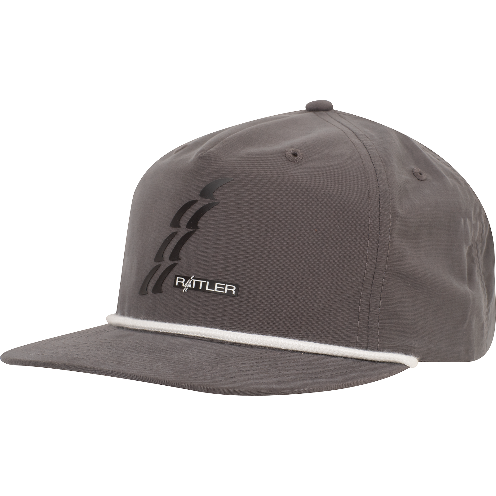Rattler Ropes Charcoal Snapback Flat Bill Trucker Cap – Leanin' Pole Arena