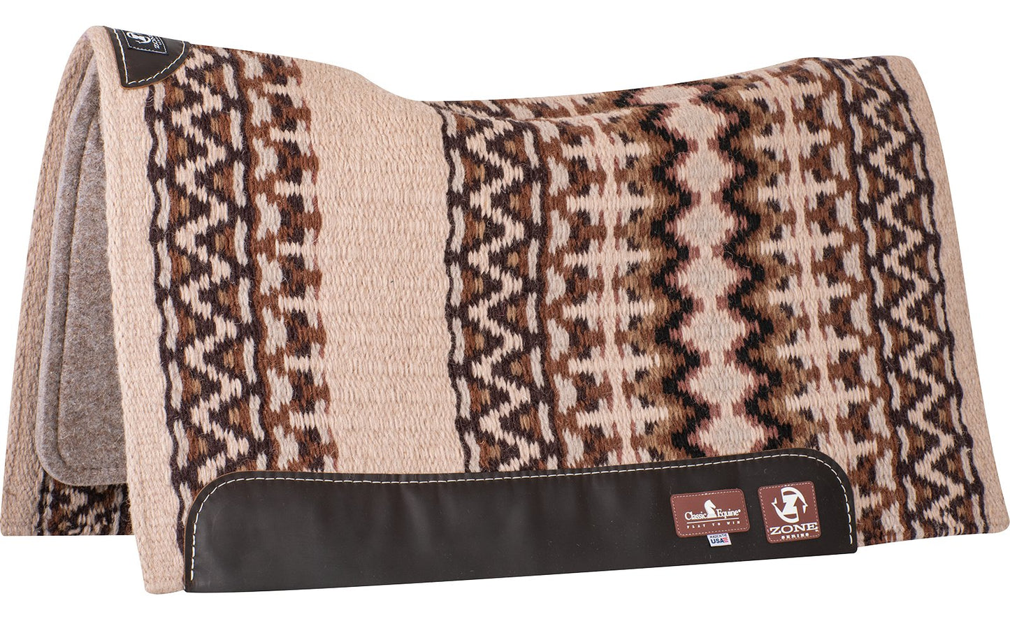Classic Equine Wool Blanket Top Zone™ Saddle Pad