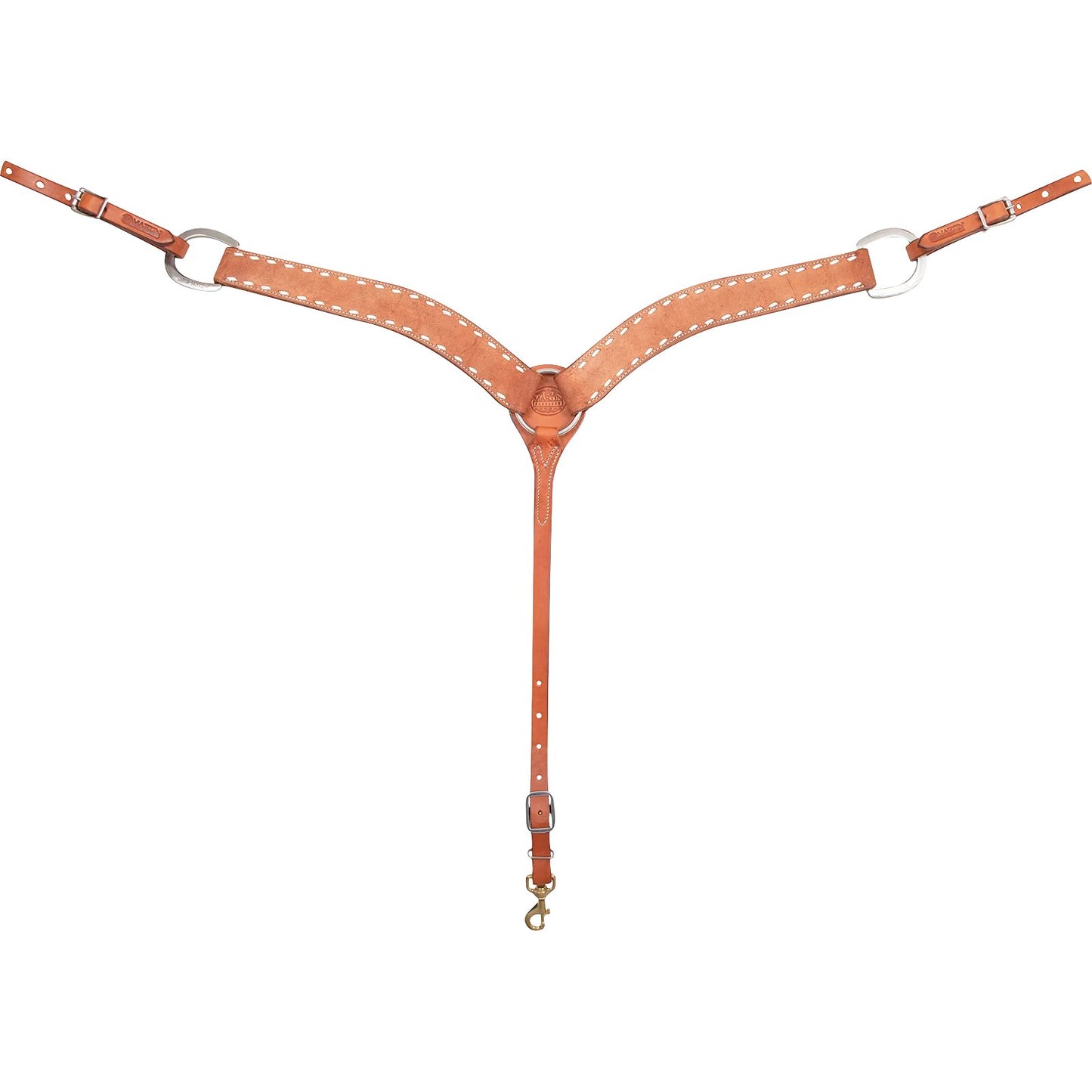Martin Chestnut Buckstitched Tack Set