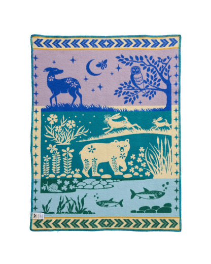 Pendleton Folk Forest Jacquard Crib Blanket