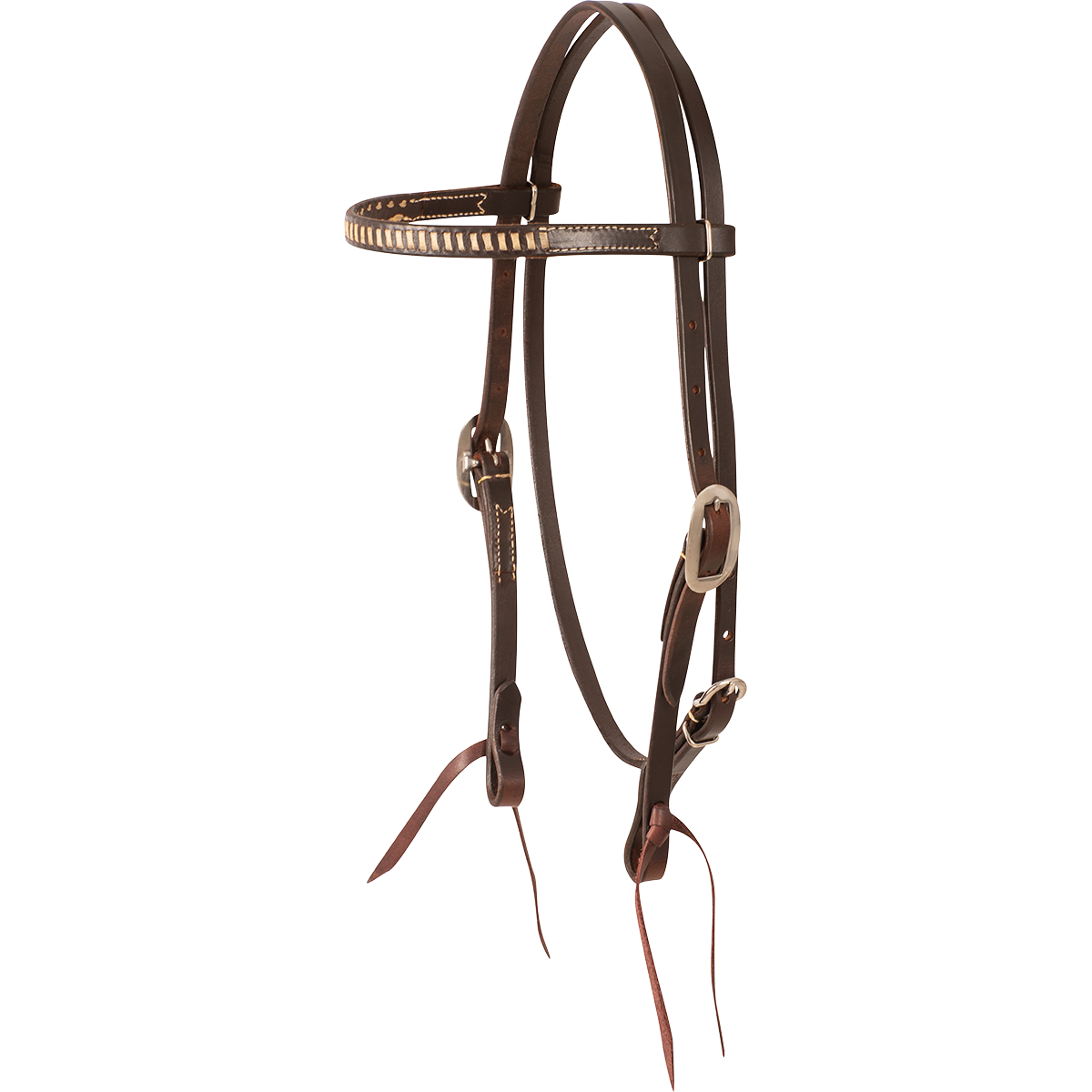 Martin Browband Headstall with Rawhide Lacing