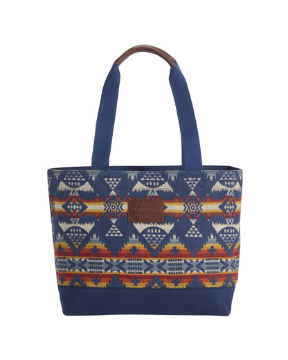 Pendleton Nehalem Navy City Zip Tote