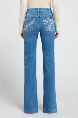 7 FAMK Women's Marine Dojo Jean