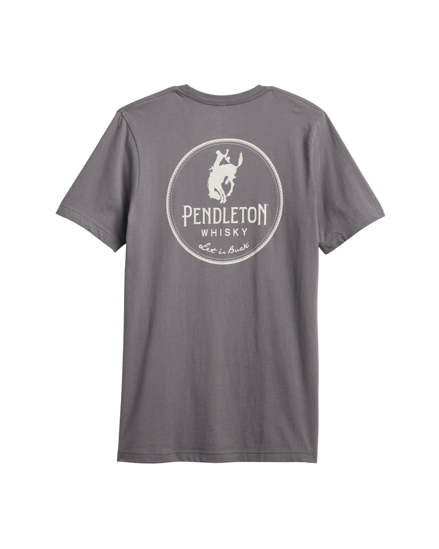 Pendleton Men's Asphalt Whisky Logo T-Shirt
