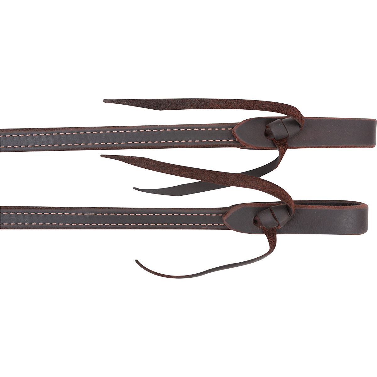 Martin Doubled & Stitched Latigo Split Rein - Thumbnail 4