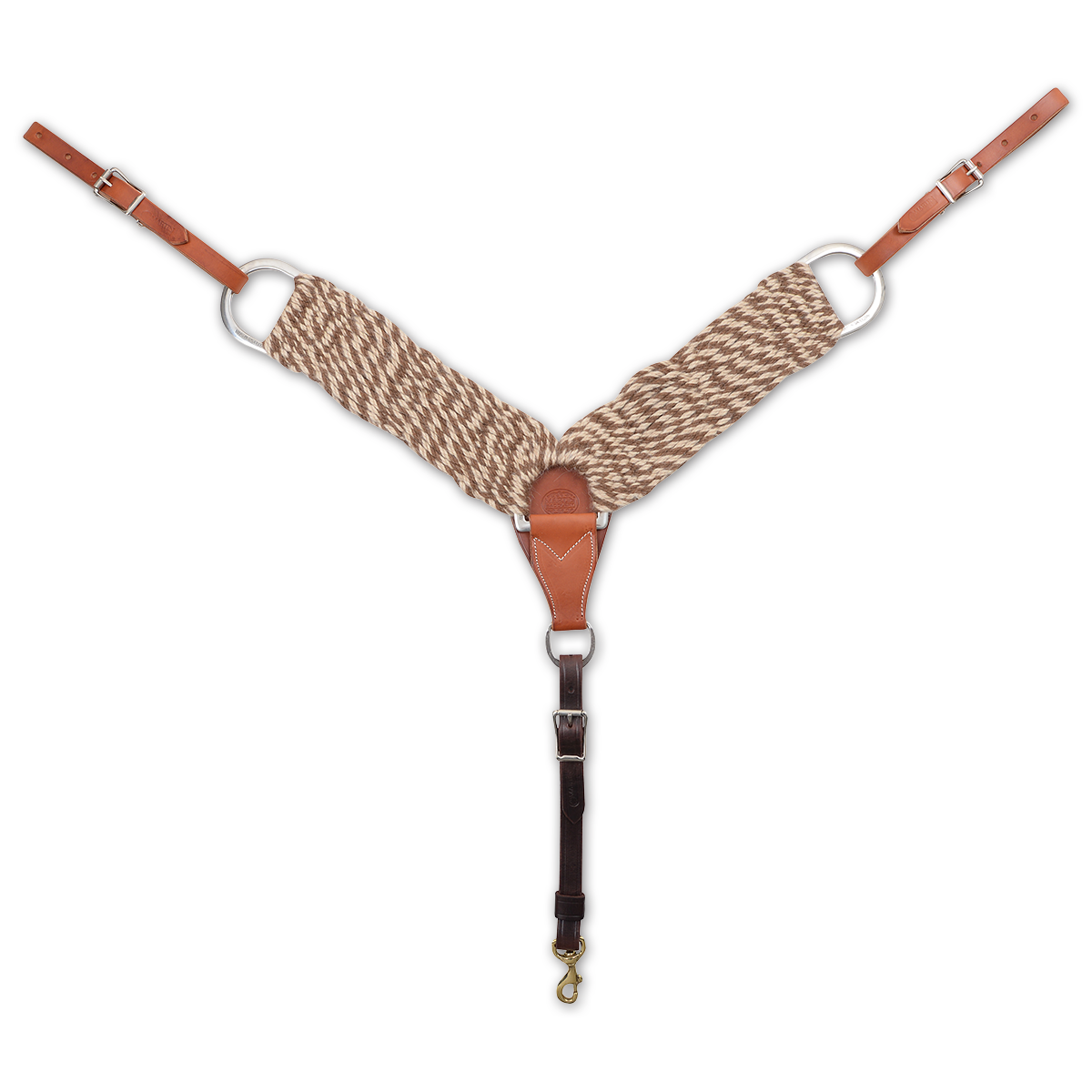 Martin Mohair/Alpaca Natural Breastcollar - 3"