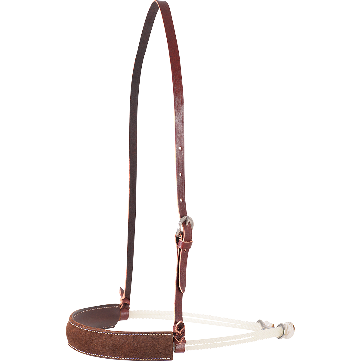 Martin Double Rope Noseband with Leather Cover