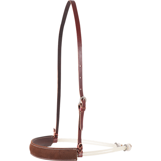 Martin Double Rope Noseband with Leather Cover