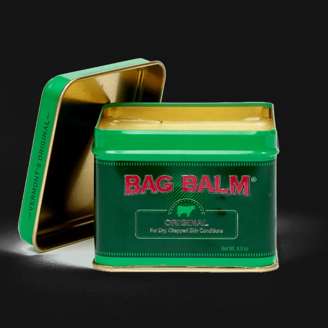 Vermont’s Original Bag Balm Skin Moisturizer 8 oz Tin Wound Care