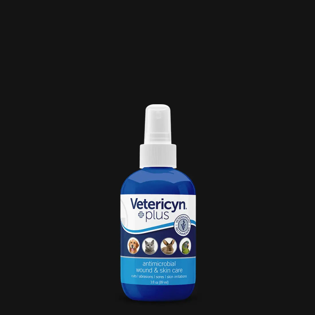 Vetericyn Plus® Antimicrobial All Animal Wound and Skin Care 3 oz Wound Care