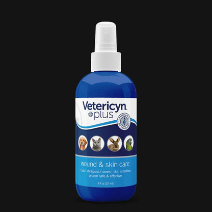 Vetericyn Plus® Antimicrobial All Animal Wound and Skin Care 8 oz Wound Care