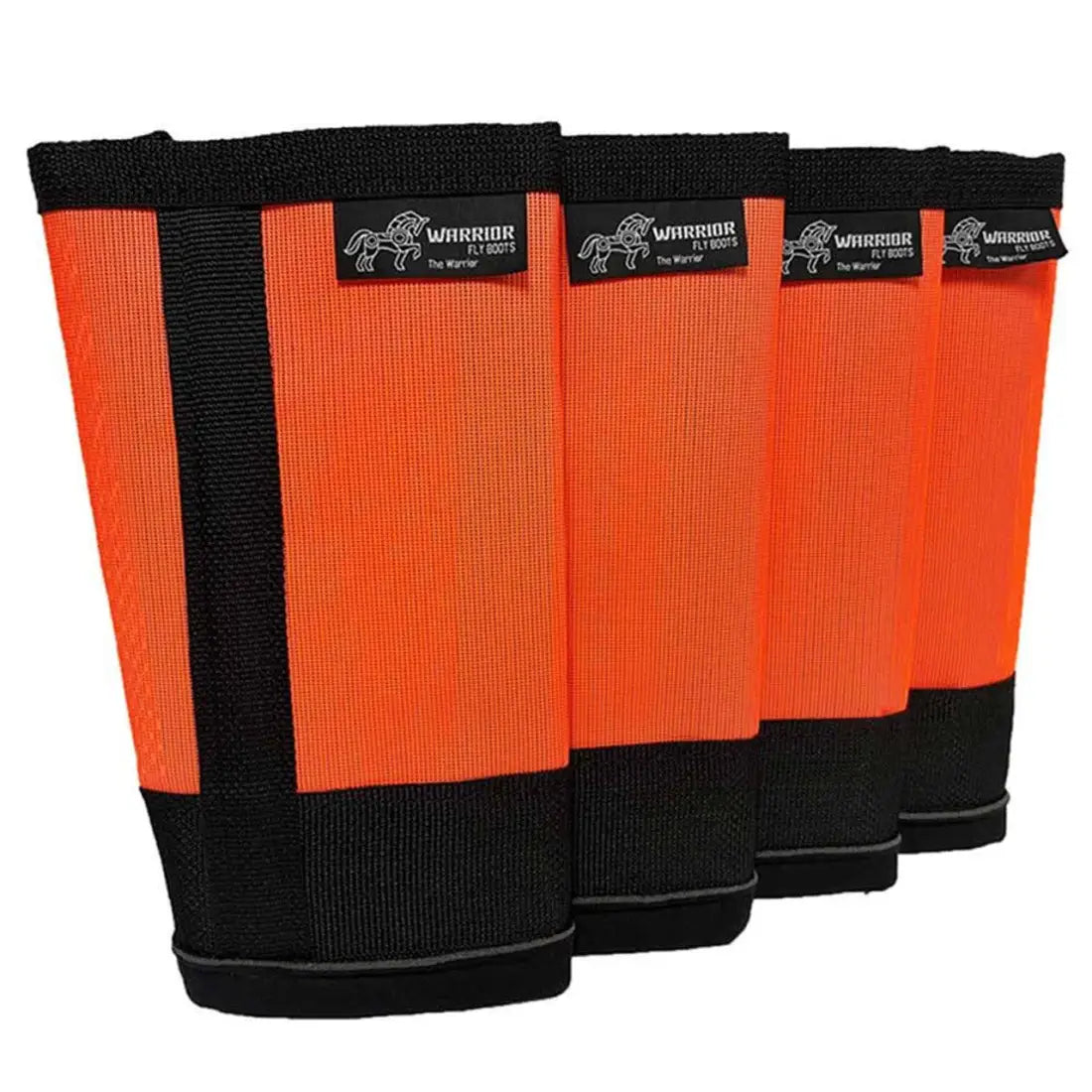 Warrior Fly Boots by Muvado (Next Generation) Lil’ Warrior (Mini) / Orange Fly Protection