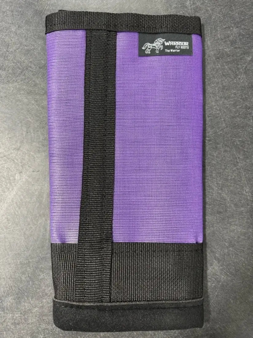 Warrior Fly Boots by Muvado (Next Generation) Lil’ Warrior (Mini) / Purple Fly Protection