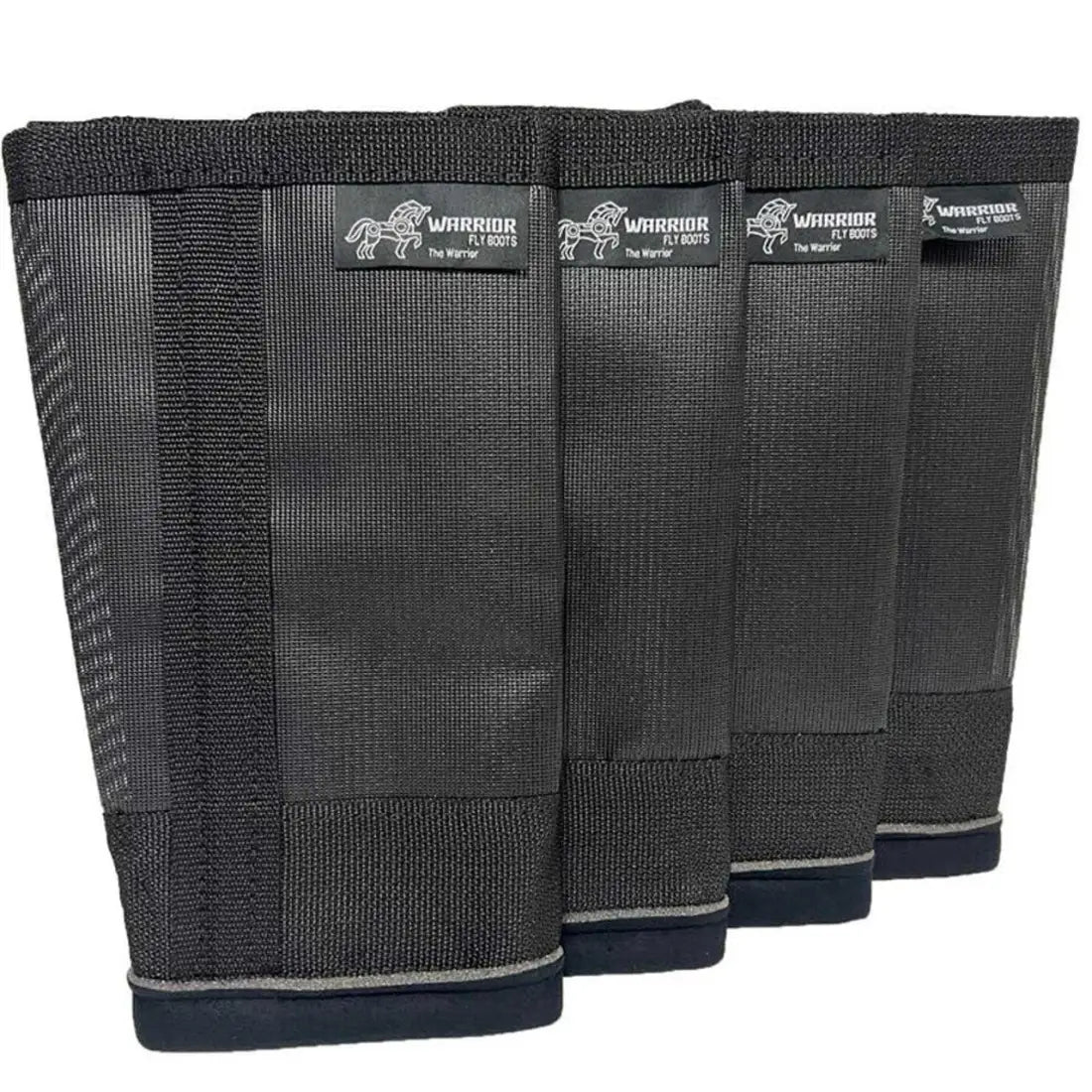 Warrior Fly Boots by Muvado (Next Generation) Lil’ Warrior (Mini) / Reflective Black Fly Protection