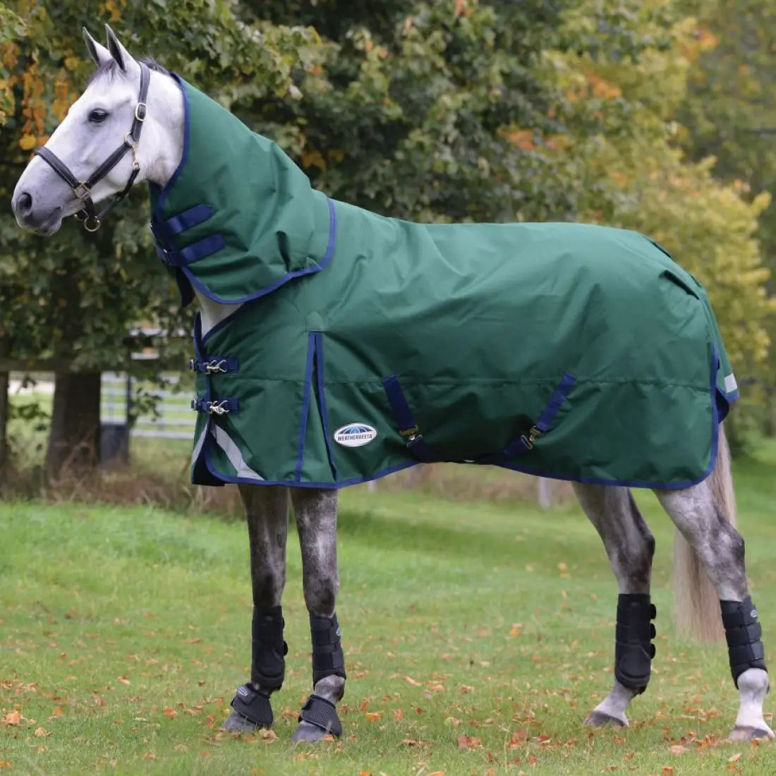 Weatherbeeta Comfitec Plus Detach-A-Neck Heavy Hunter/Navy Winter Blanket Winter Blanket