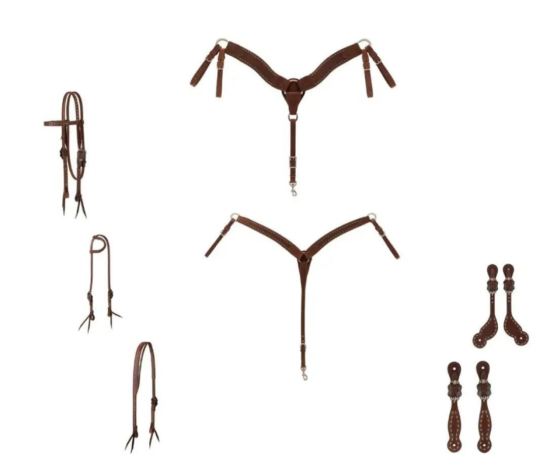 Weaver Buckstitch Dusk Tack Set Tack Set