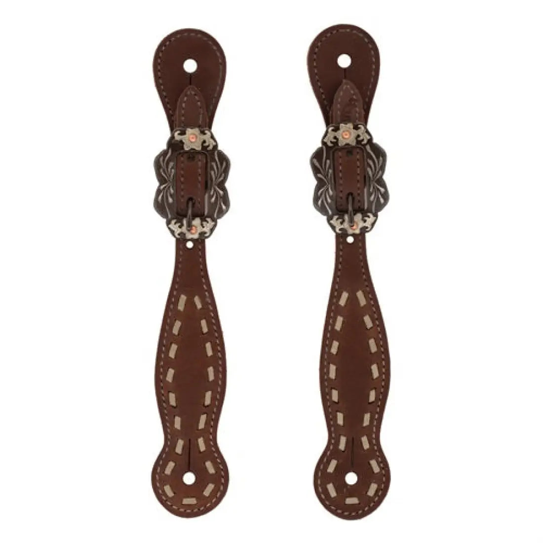 Weaver Buckstitch Dusk Tack Set Ladies Spur Straps Tack Set