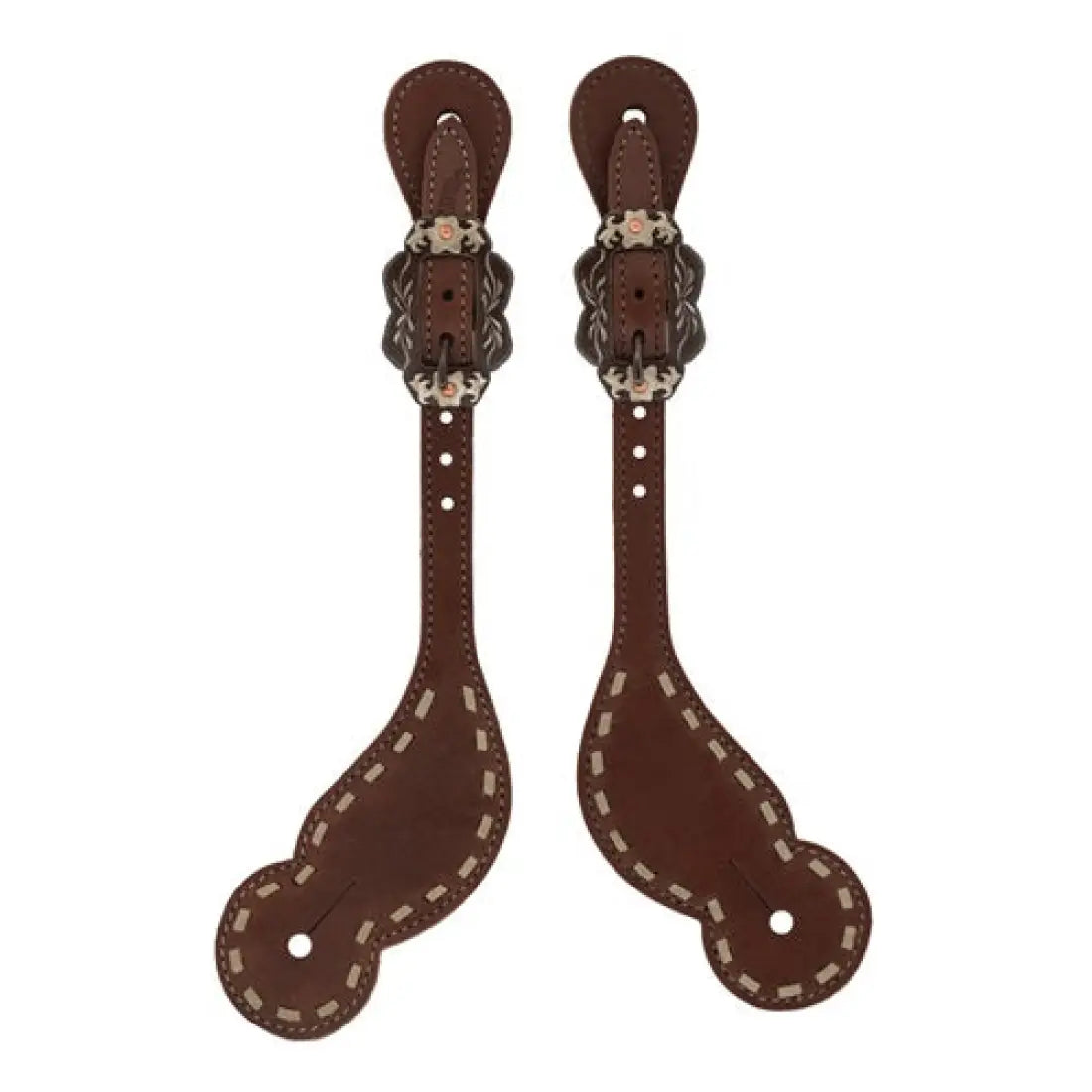 Weaver Buckstitch Dusk Tack Set Spur Straps Tack Set