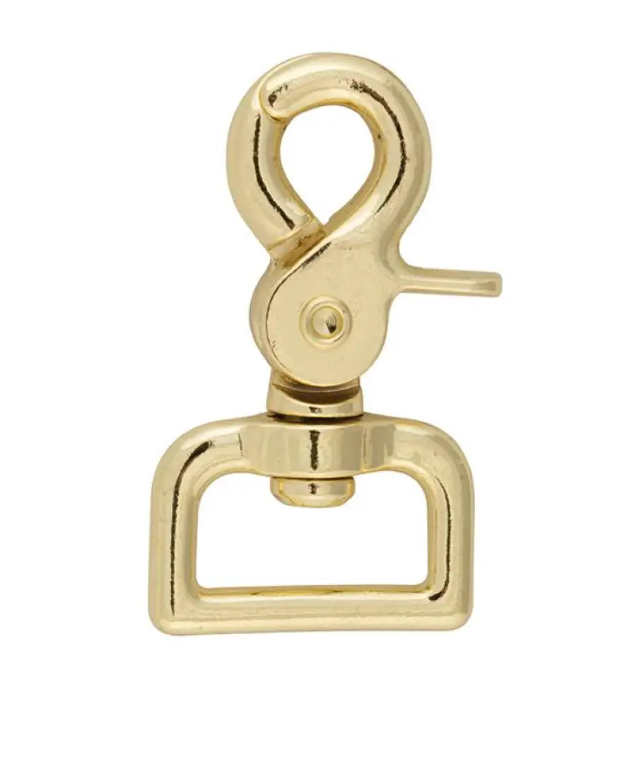 Weaver Scissor Snap - 1’’ Brass Plated Snap