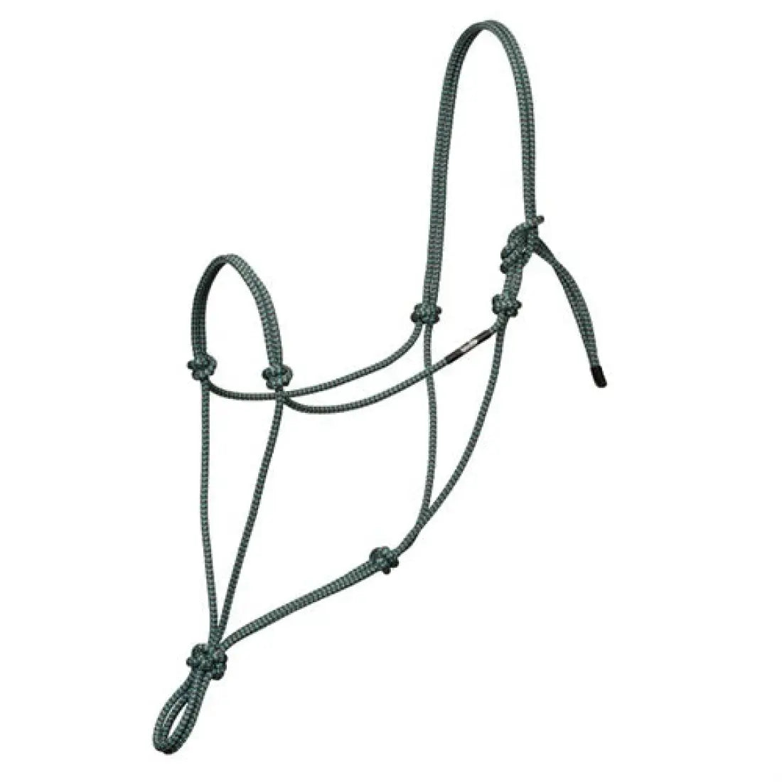 Weaver Silvertip® Big Sky Rope Halter Weanling / Chocolate/Turquoise Halter