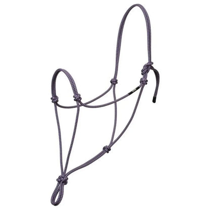 Weaver Silvertip® Big Sky Rope Halter Weanling / Gray/Purple Halter