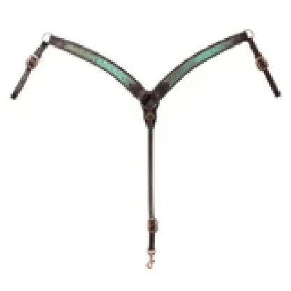 Weaver Turquoise Croc Tack Set 2’’ Breastcollar Tack Set