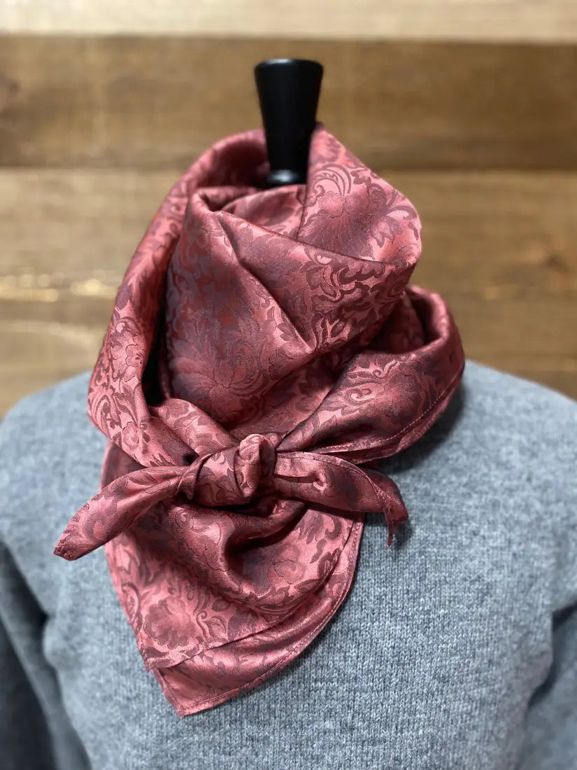 Wild Rags by Lois - Jacquard Beaujolais / 36x36 Wild Rags & Scarves