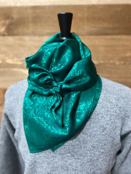 Wild Rags by Lois - Jacquard Peacock / 36x36 Wild Rags & Scarves