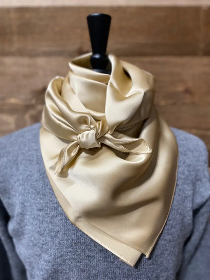 Wild Rags by Lois - Solids Sand / 36x36 Wild Rags & Scarves