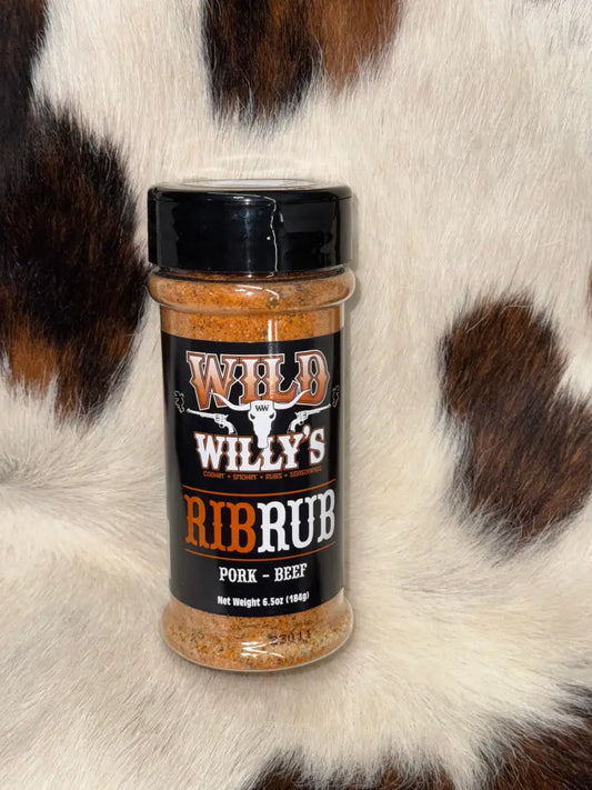 Wild Willy’s Rib Rub Seasoning Food