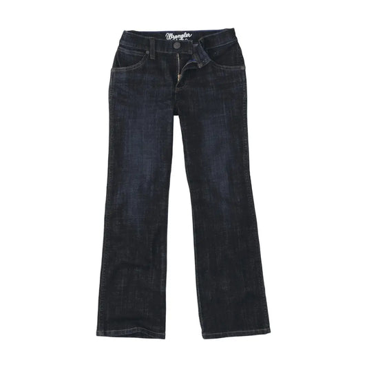 Wrangler Boy’s Dark Dax Slim Retro Bootcut Jean Boy’s Bottoms