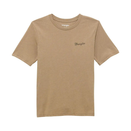 Wrangler Boy’s Heather Roasted Cashew T-Shirt Boy’s T-Shirt