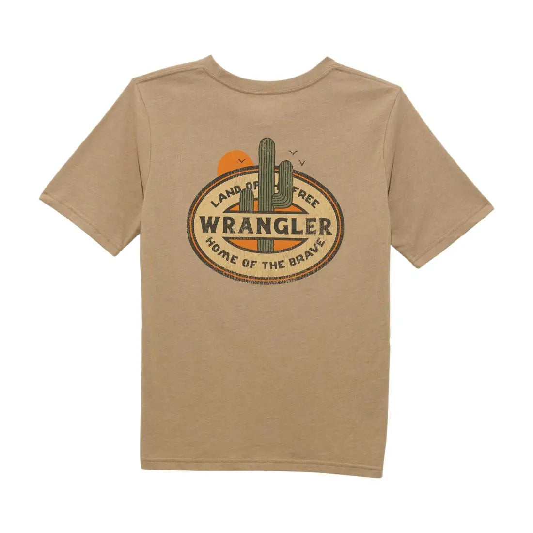 Wrangler Boy’s Heather Roasted Cashew T-Shirt XXSmall Boy’s T-Shirt