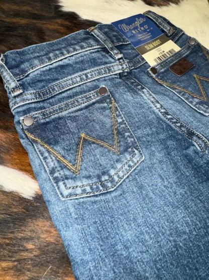 Wrangler Boy’s Sid Retro Bootcut Jean 4R Boy’s Bottoms