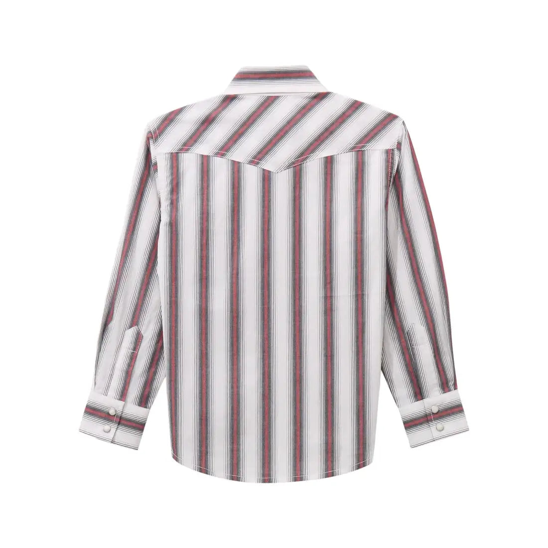 Wrangler Boy’s White Multi Stripe 20X Competition Western Shirt Boy’s Western