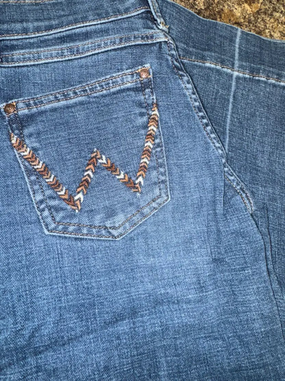 Wrangler Girl’s Rose Trouser Jean 4R Girl’s Bottoms